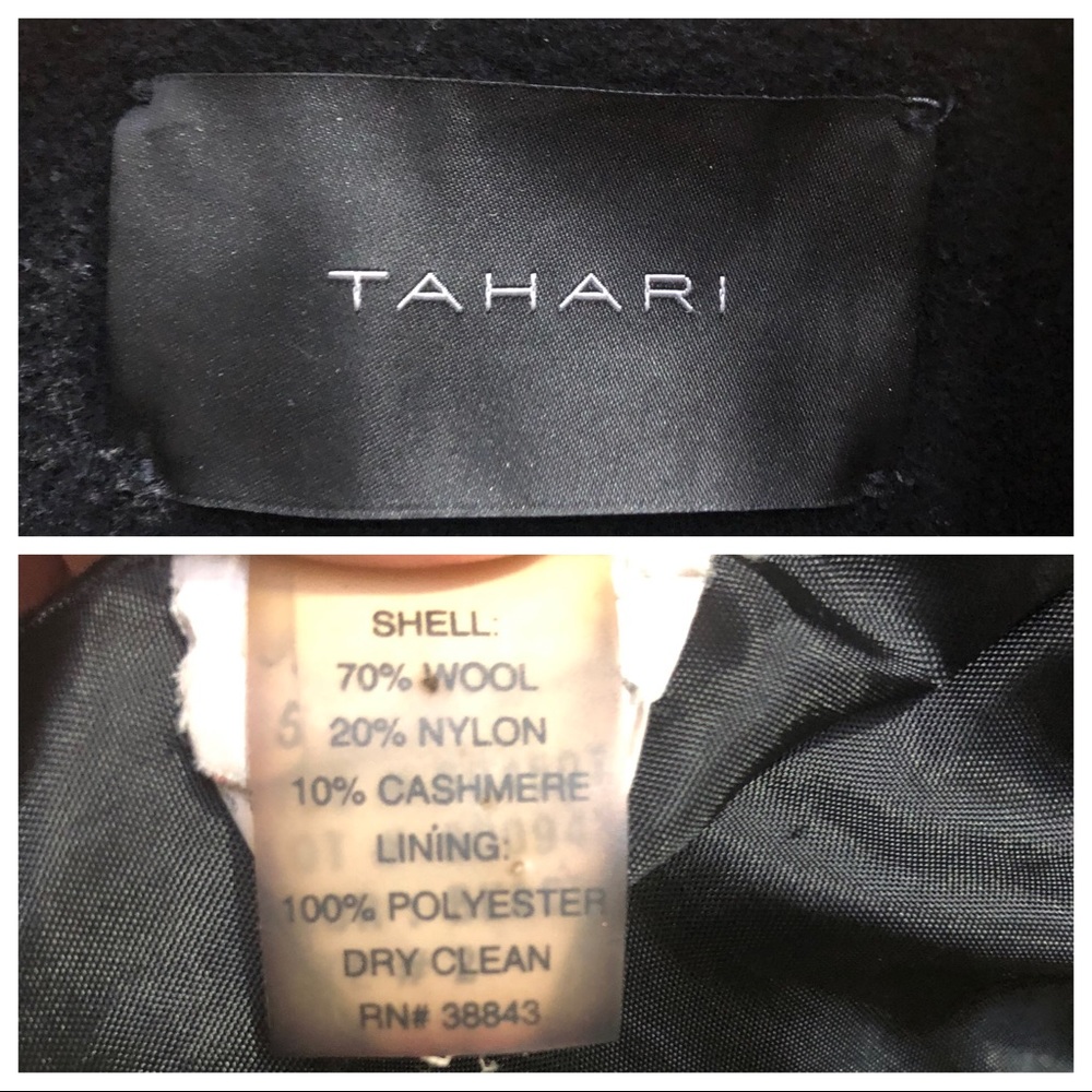 T Tahari ‘Kendra’ Ruffle Coat - Picture 7 of 8